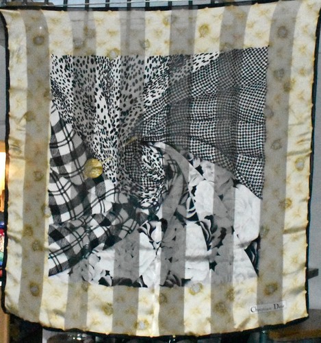 Foulard soie christian - foulard, dior