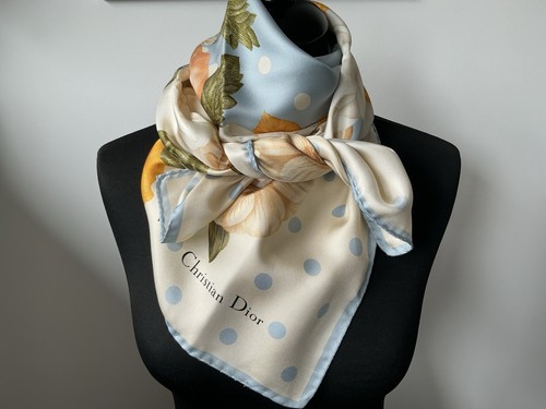 Superbe foulard dior vintage - foulard,