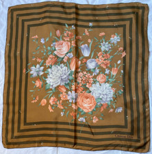 Foulard vintage en soie