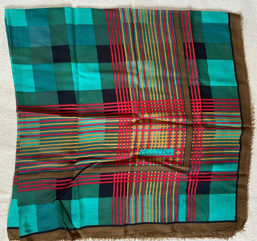Châle foulard christian dior - christian,