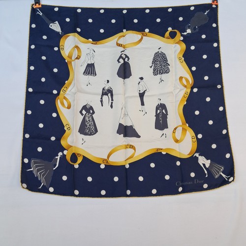 Foulard christian dior - christian, seta