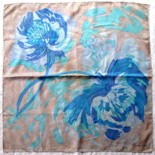 Christian dior foulard soie - christian,
